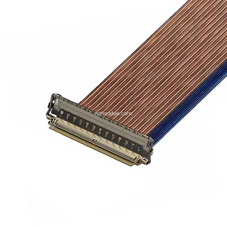 60P EDP Cable 20790-060E-02 0.4mm Pitch Conector micro-coaxial tipo de apareamiento horizontal