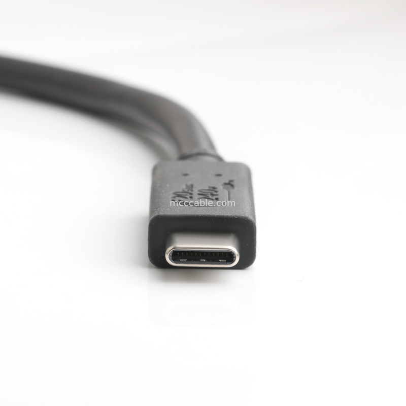 Cables USB4 8K 240W 20Gbps Cable USB4 de grado industrial velocidad de transmisión ultra alta carga muy rápida