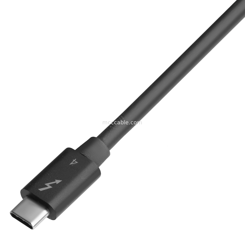 Thunderbolt 4 Cable personalizado Carga ultrarrápida Transferencia de datos de velocidad del rayo suave y duradera para una experiencia sin problemas