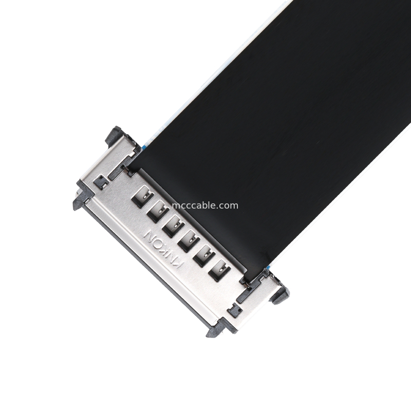 Cable FFC RE51 de 51 pines, paso de 0,5 mm, UL489701, blindado contra EMI, velocidad de datos de 2 Gbps