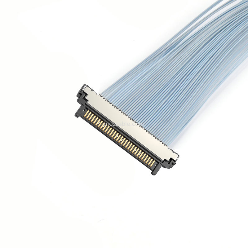 0.4mm USL20-30SS-020C Microcable coaxial Temperatura de funcionamiento de -40°C a +105°C para sistemas de seguridad al aire libre