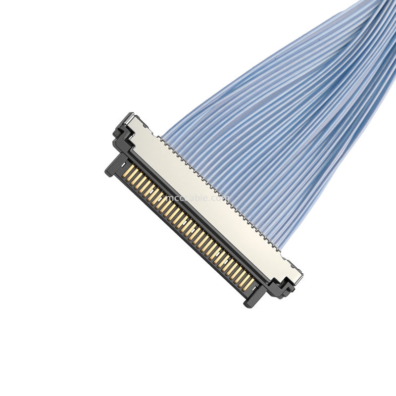 Cable micro coaxial USL20-30SS-020B ZIF de 0,4 mm - Resistente a la vibración para módulos de cámara DMS/OMS automotrices