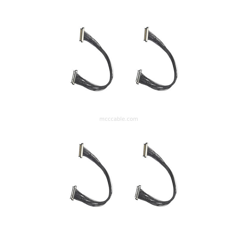 Exclusivo USL20-30SS-035C 0.4mm Micro Cable Coaxial Contigo de alfileres personalizable para diseños especiales de cámaras