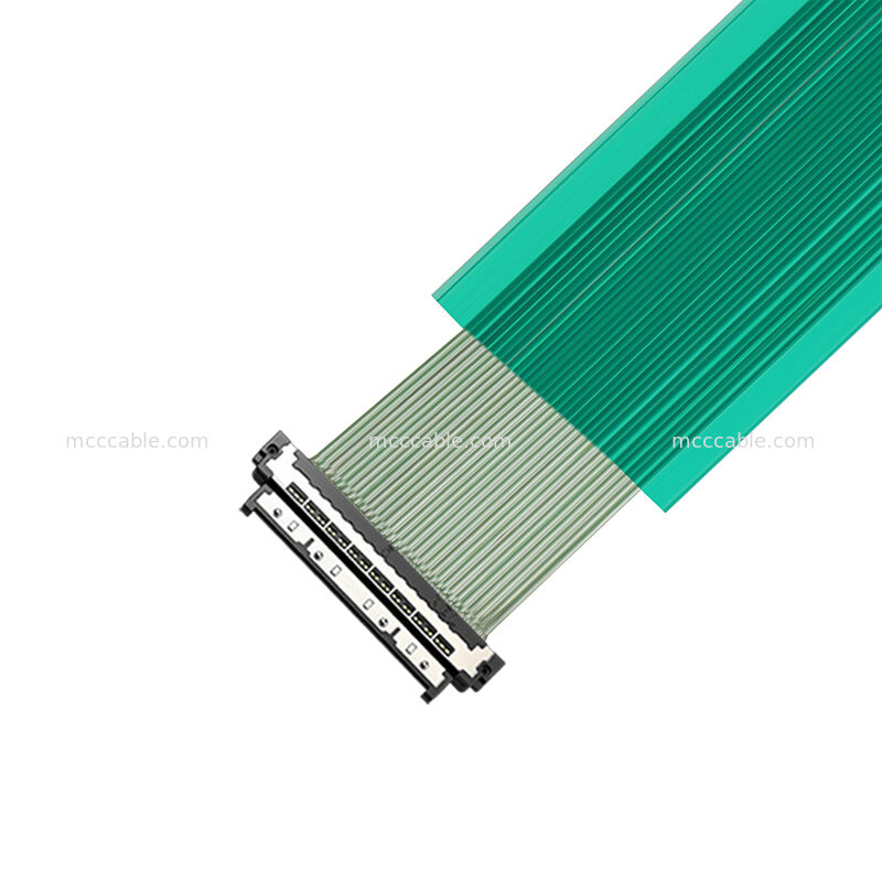 0.4mm USL20-30SS-013CH Micro Coax Cable Assembly Resistente a las vibraciones para drones y sistemas de imagen de UAV