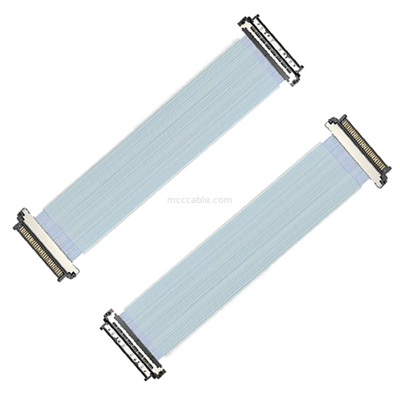 0.4mm USL20-30SS-015BH Micro Cable Coax Conector en miniatura de grado médico para endoscopios desechables