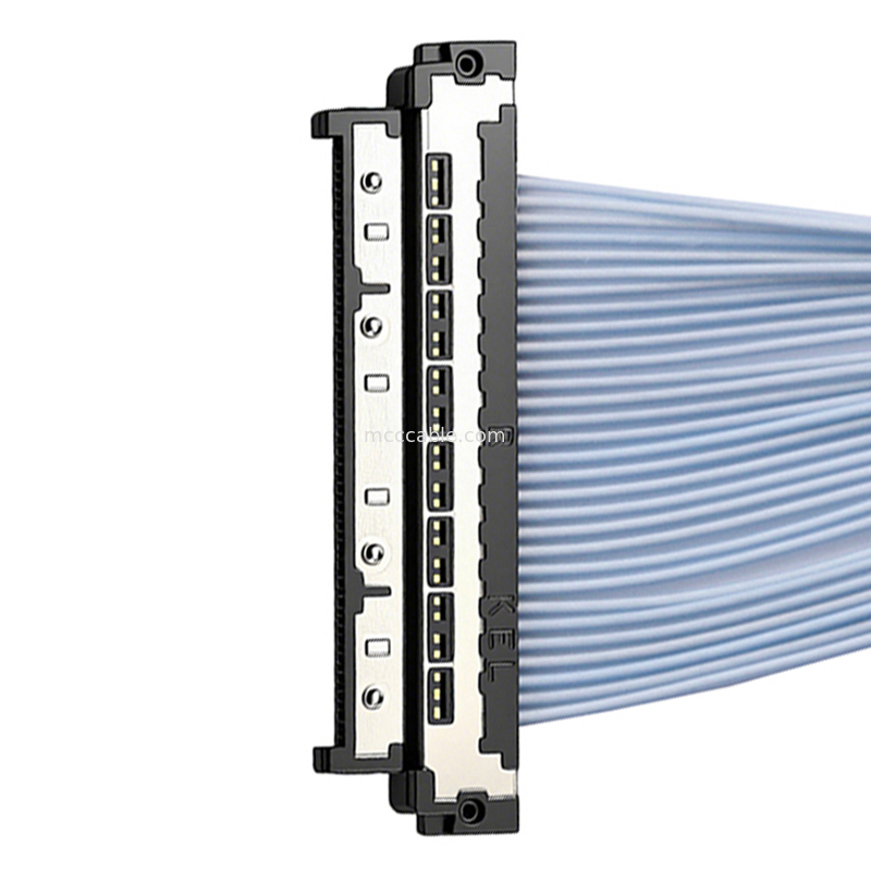 USL20-30SS-015B Micro Cable Coaxial con conector de 0,4 mm para cámaras de computación de AI Edge