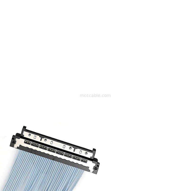 Cable micro coaxial USL20-30SS-016C con conector ZIF para cámaras de vigilancia de alta resolución de 8MP+