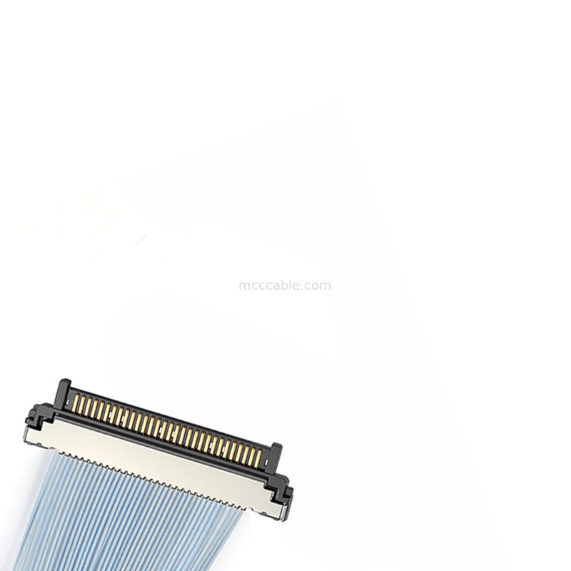 Cable micro coaxial USL20-30SS-016C con conector ZIF para cámaras de vigilancia de alta resolución de 8MP+