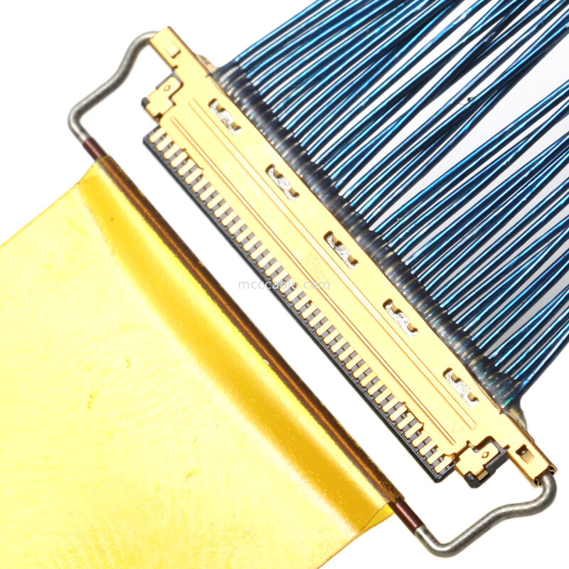 Micro Coaxial Cable Assembly with 20453-040T-01 Connector – Custom OEM High-Speed Interconnect