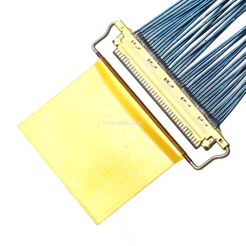 Micro Coaxial Cable Assembly with 20453-040T-01 Connector – Custom OEM High-Speed Interconnect