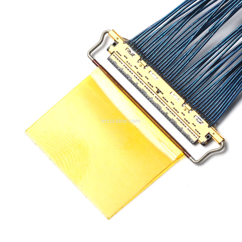 Micro Coaxial Cable Assembly with 20453-040T-01 Connector – Custom OEM High-Speed Interconnect