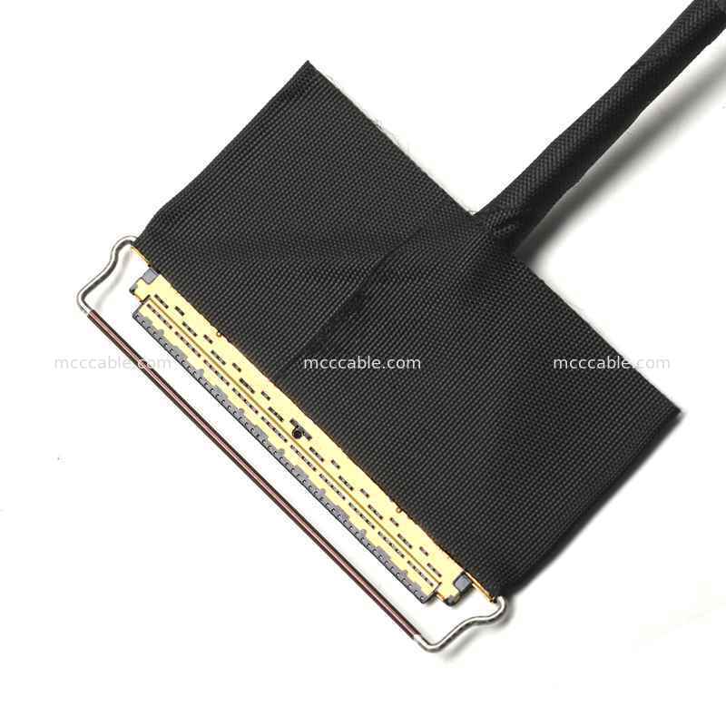 Conjunto personalizado de cable de pantalla micro coaxial de 20453 50Pin a 30Pin para placas de controladores LCD
