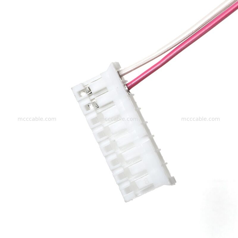 Ensamblaje de cable de control de retroiluminación LCD de 8Pin a 2Pin a 9Pin personalizado para sistemas de visualización