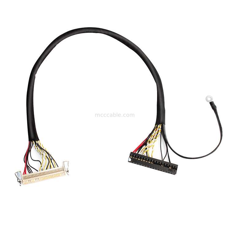 30 asamblea de cable del Pin LVDS, 51 cable del Pin FI X30HL-B Lvds para el panel LCD