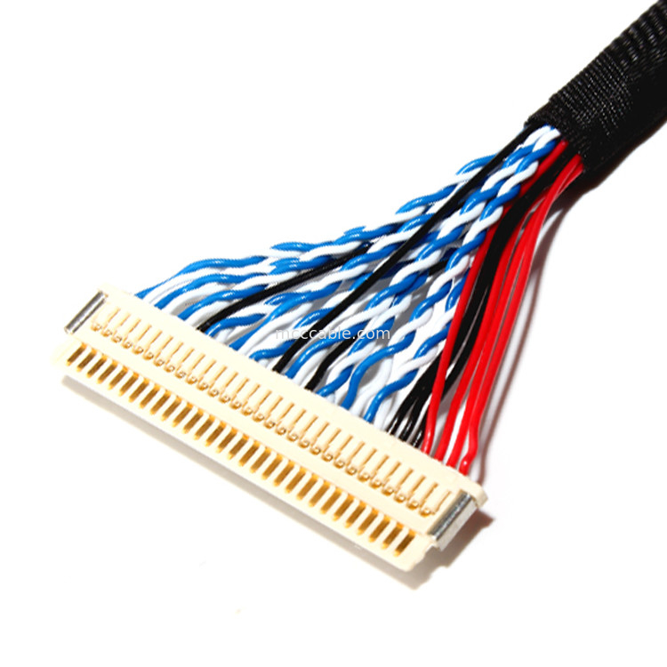 Pin 30 del FI X30H Lvds 30 conector de la exhibición de 32 36 lvds del AWG JAE Connector For Lcd Panel