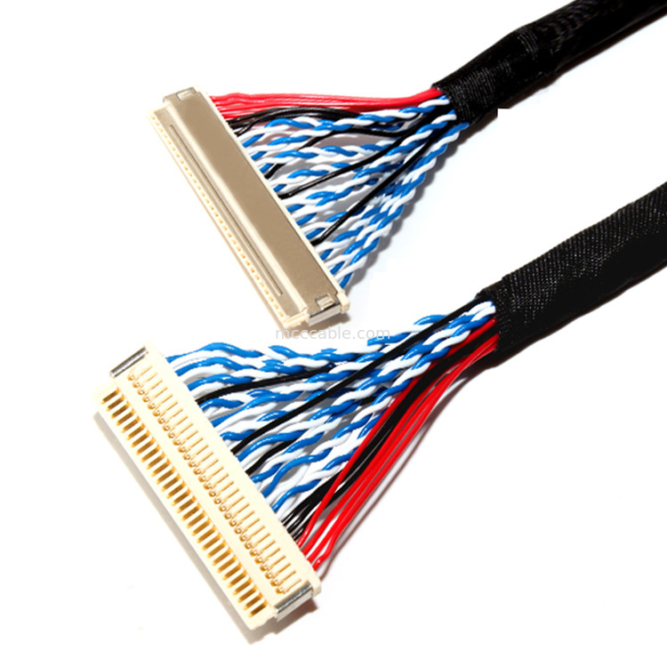 Pin 30 del FI X30H Lvds 30 conector de la exhibición de 32 36 lvds del AWG JAE Connector For Lcd Panel