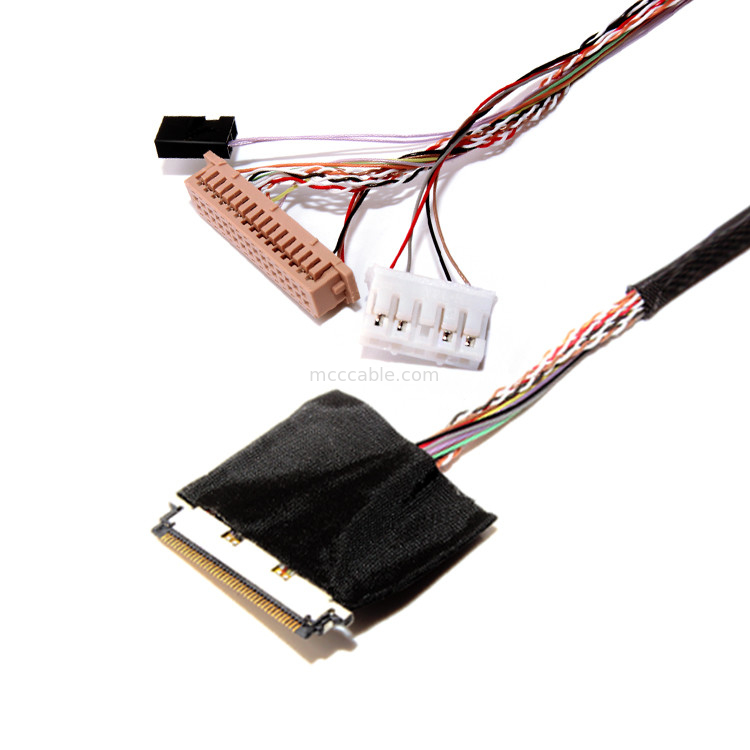 30 Pin Lcd Lvds Cable 20345 040t Lvds a Edp Conector de visualización de lvds por cable