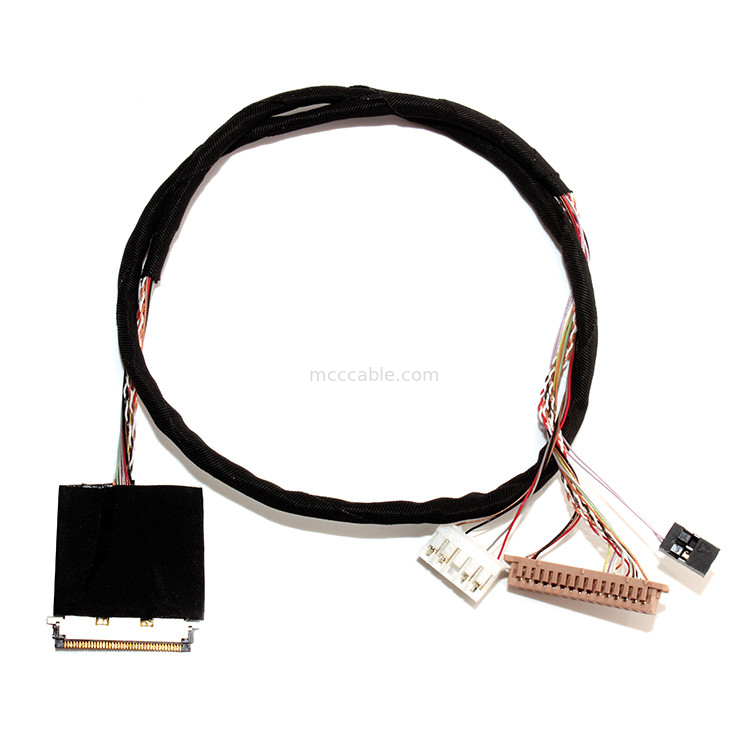 30 Pin Lcd Lvds Cable 20345 040t Lvds a Edp Conector de visualización de lvds por cable