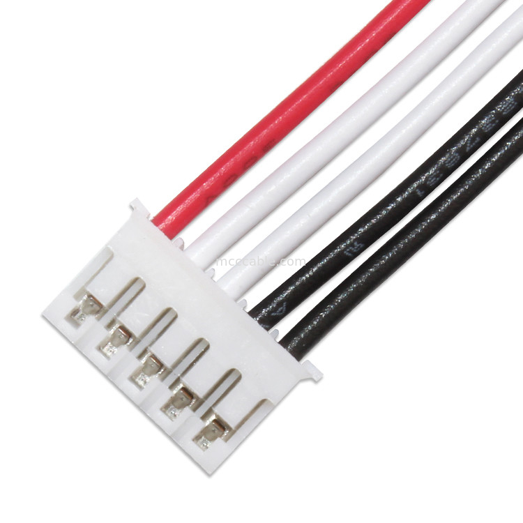 Arnés de cable de encargo 1,5 milímetros de la echada 12 de alambre 5P PH2.0 de Pin Jst USB al cable de 5P PH2.0