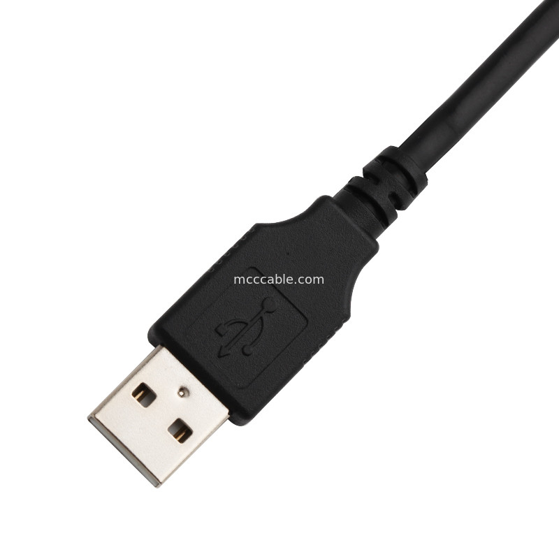 28AWG USB 2,0 al conector de encargo de la exhibición de los lvds del Pin del arnés de cable 9 de JST SPH-4