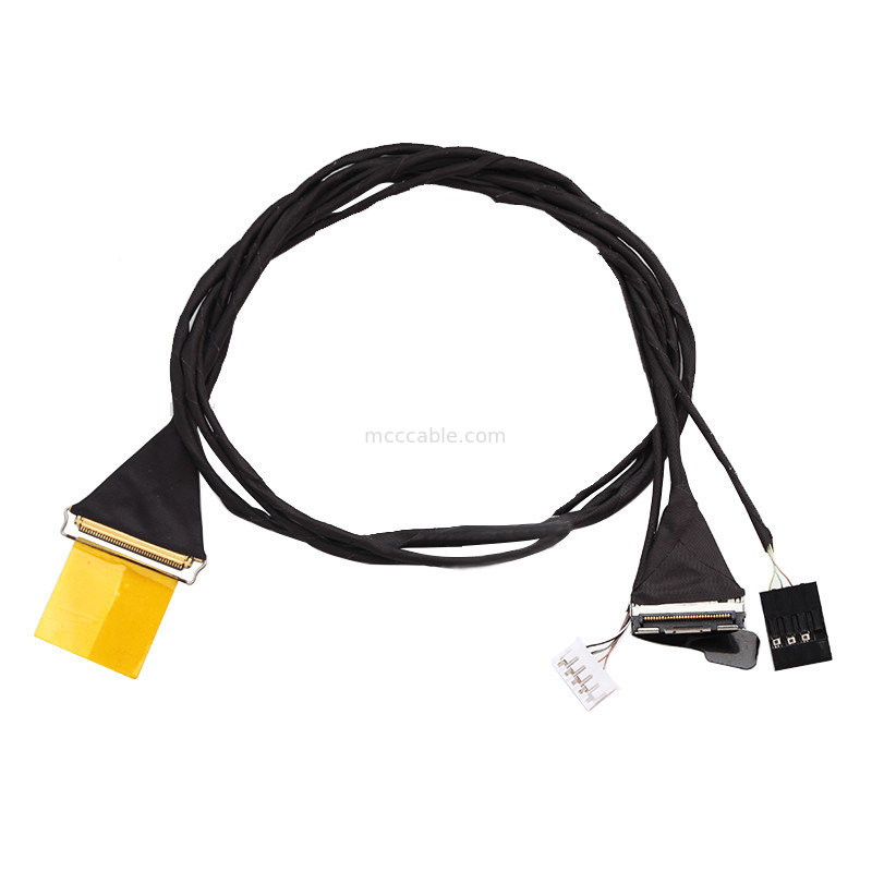 4 pines USB 20454-040t Edp Lvds Cable Jst Phr-5 Lvds Cable de luz de fondo