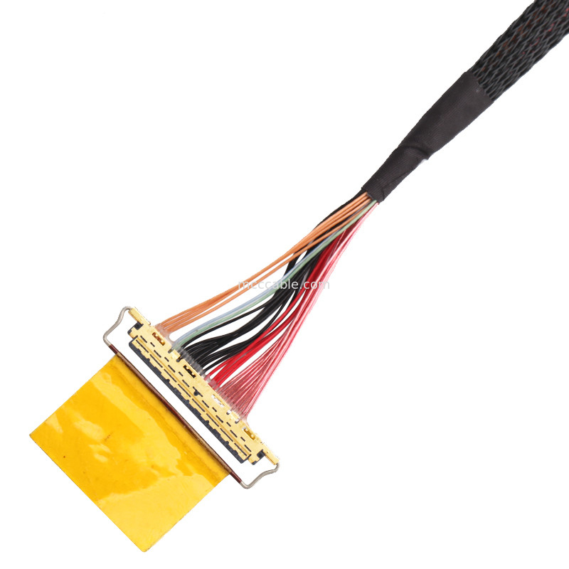 36AWG Lvds Cables de montaje I  20453-240t-01 a 20453-240t-01 40P 0,4 mm de inclinación