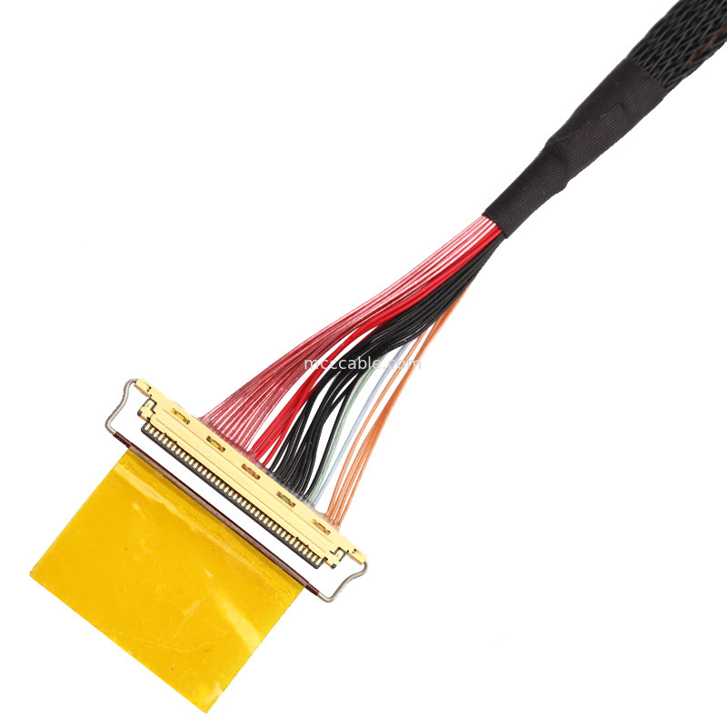 36AWG Lvds Cables de montaje I  20453-240t-01 a 20453-240t-01 40P 0,4 mm de inclinación