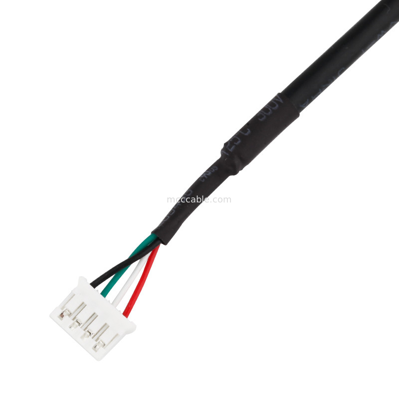 Asamblea de cable del arnés de 28AWG LED JST PHR-5P a la echada de SH1.0 5P 1.0m m