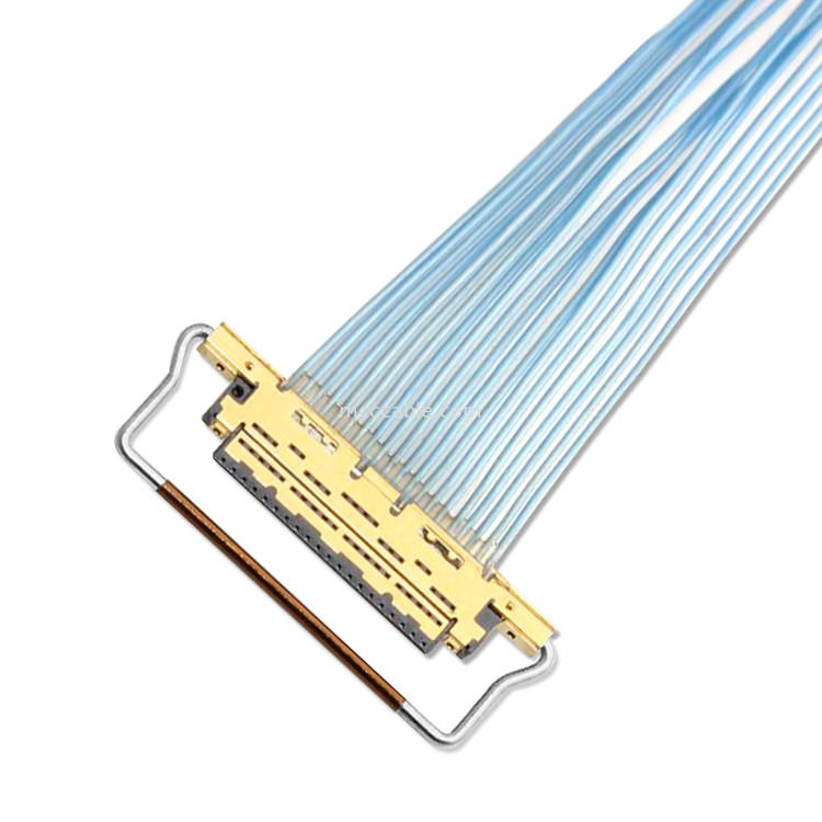 Asamblea de cable coaxial de la informática de SGC Lvds 20P 20633-220T-01S a 20633-220T-01S