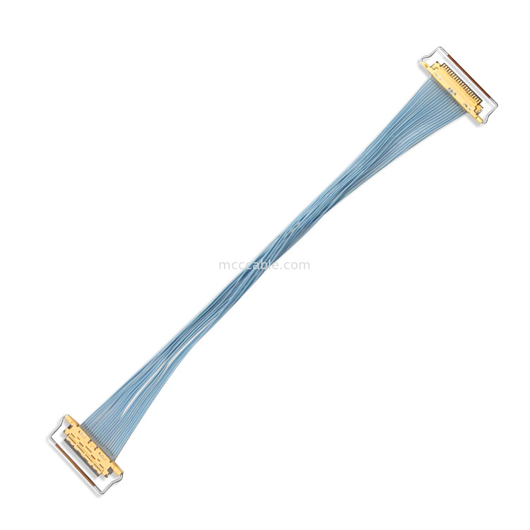 Asamblea de cable coaxial de la informática de SGC Lvds 20P 20633-220T-01S a 20633-220T-01S