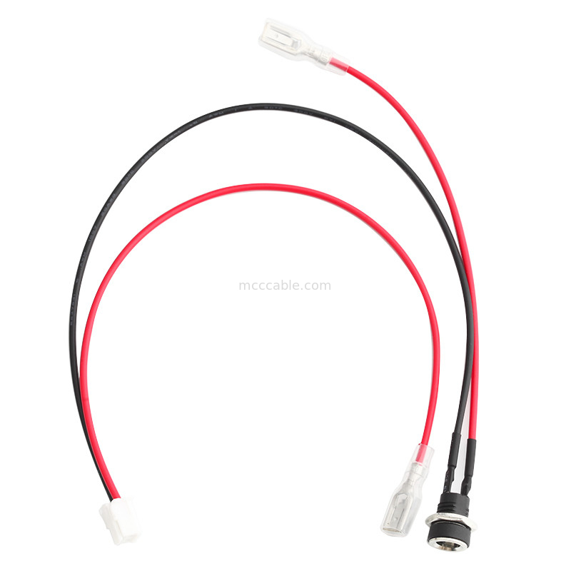ECHADA de HSG XAP-02 V-S Custom Wire Harness 2,5 al ENCHUFE de DC para el cable redondo de DC 3,6 del poder