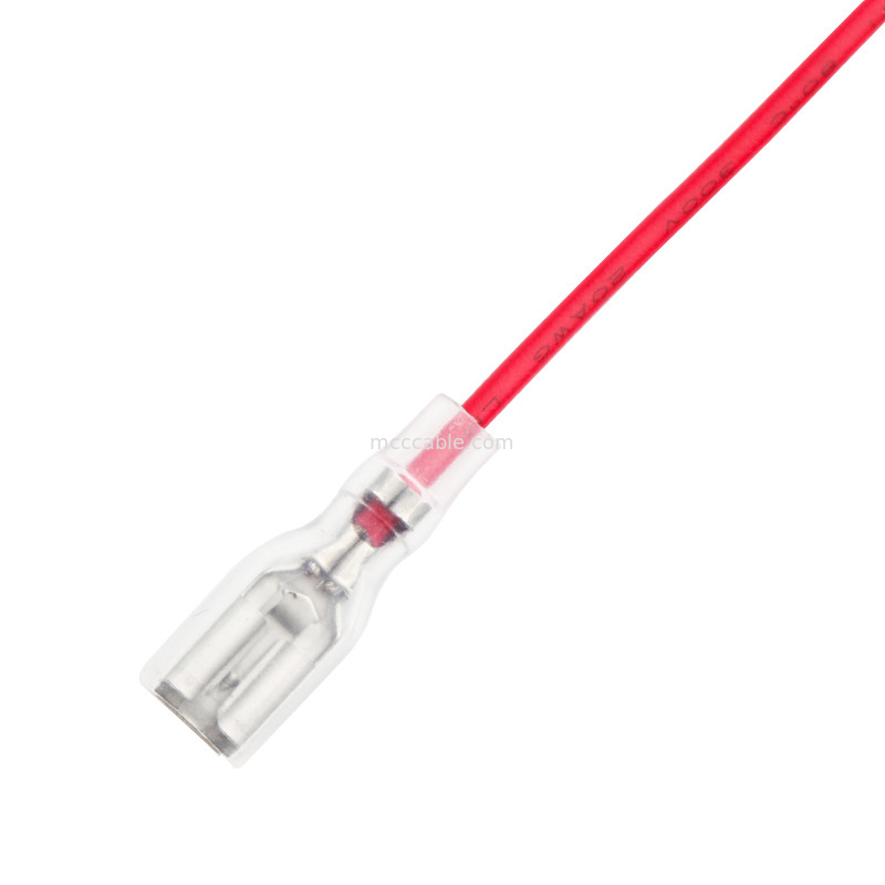ECHADA de HSG XAP-02 V-S Custom Wire Harness 2,5 al ENCHUFE de DC para el cable redondo de DC 3,6 del poder