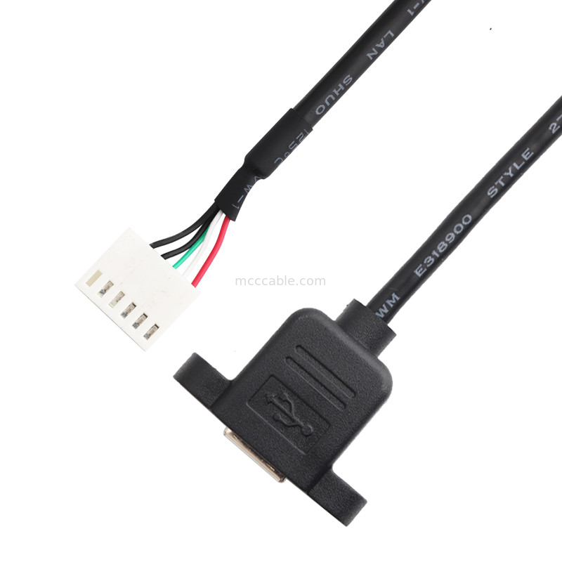 Montaje de cable masculino y femenino junto JST 3.5mm SM02B-BHSS-1-TB BHSR-02VS-1