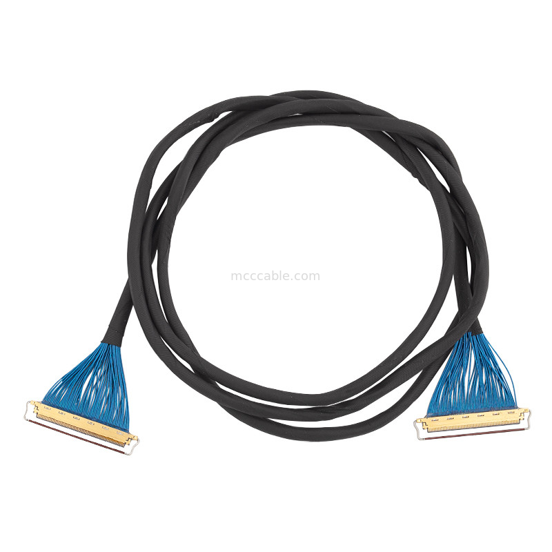 Conector micro de la exhibición de los lvds de la asamblea de cable de la informática de Coaixal Lvds I  20633-260t-01s