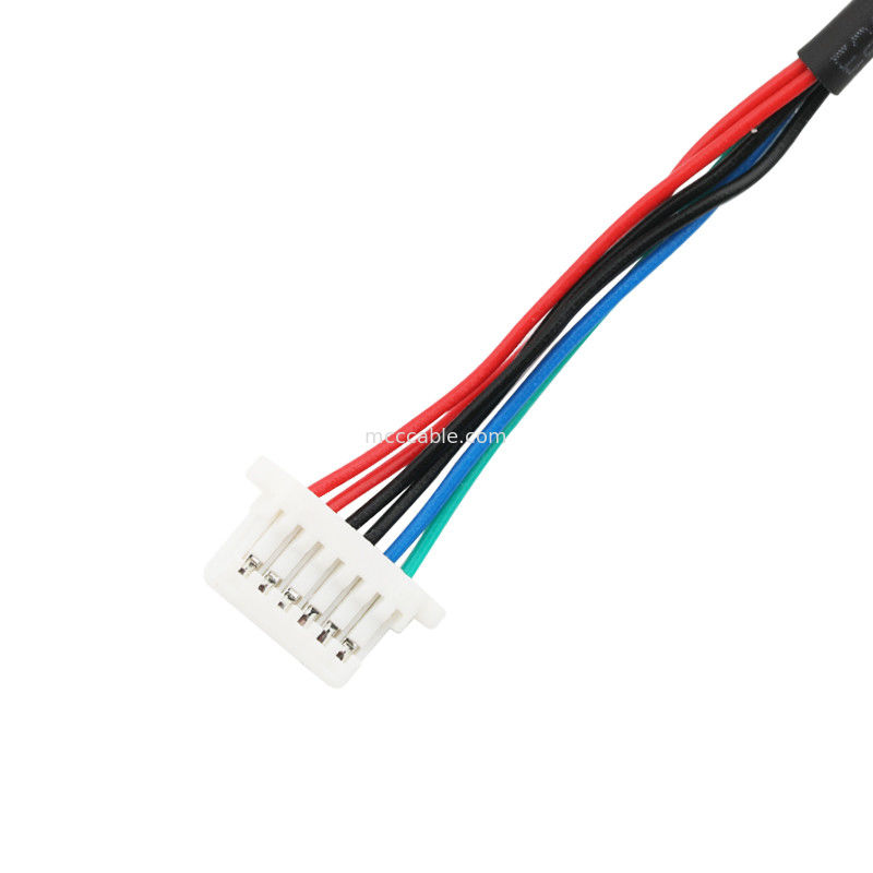 La asamblea de cable del arnés de JST SHLP-06V-SB SHR-6P para transmite señales/corriente eléctrica